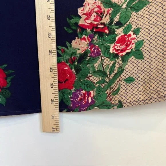 One Clothing Navy Floral Mini Dress - Picture 9 of 10